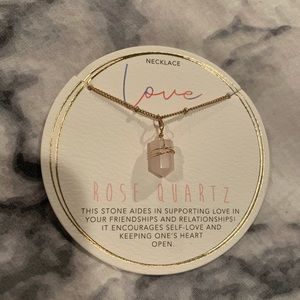 Women’s Rose Quartz Necklace